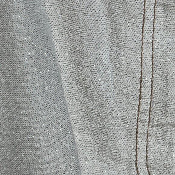 Ruby Rd Womens Gold Sequin Long Sleeve Top & Pants Set Cotton/Spandex XL / 14 - Picture 6 of 14